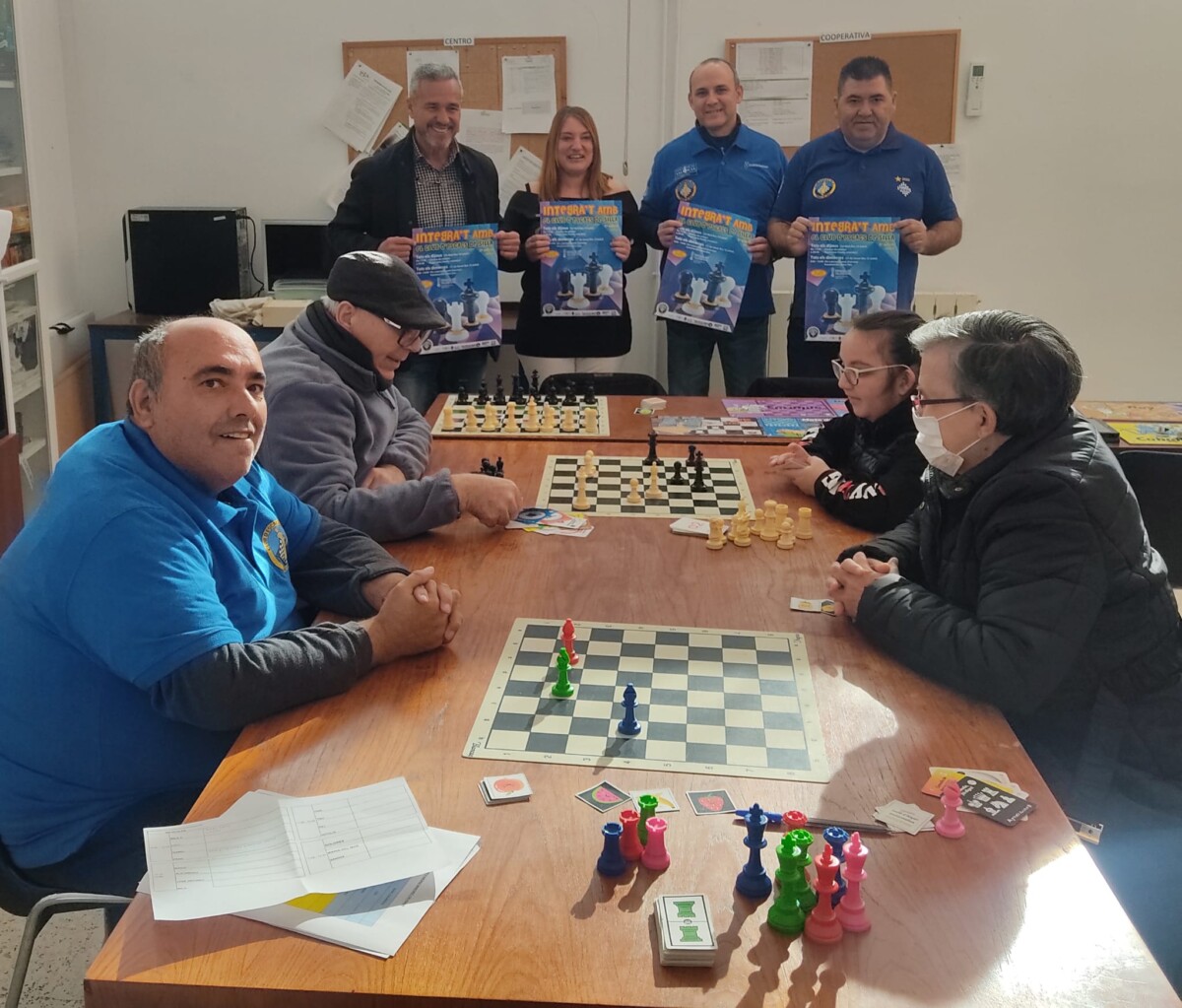 Club de Ajedrez Silla inclusivo